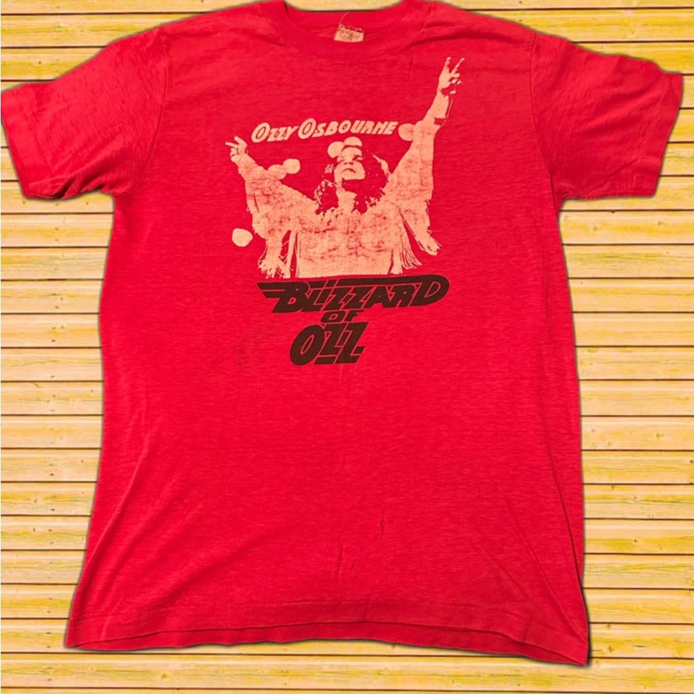 Vintage Concert Tee - 1981 Ozzy US Tour